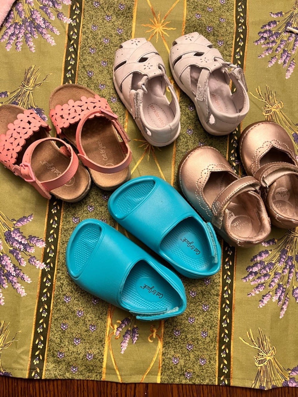 Little girls shoe lot